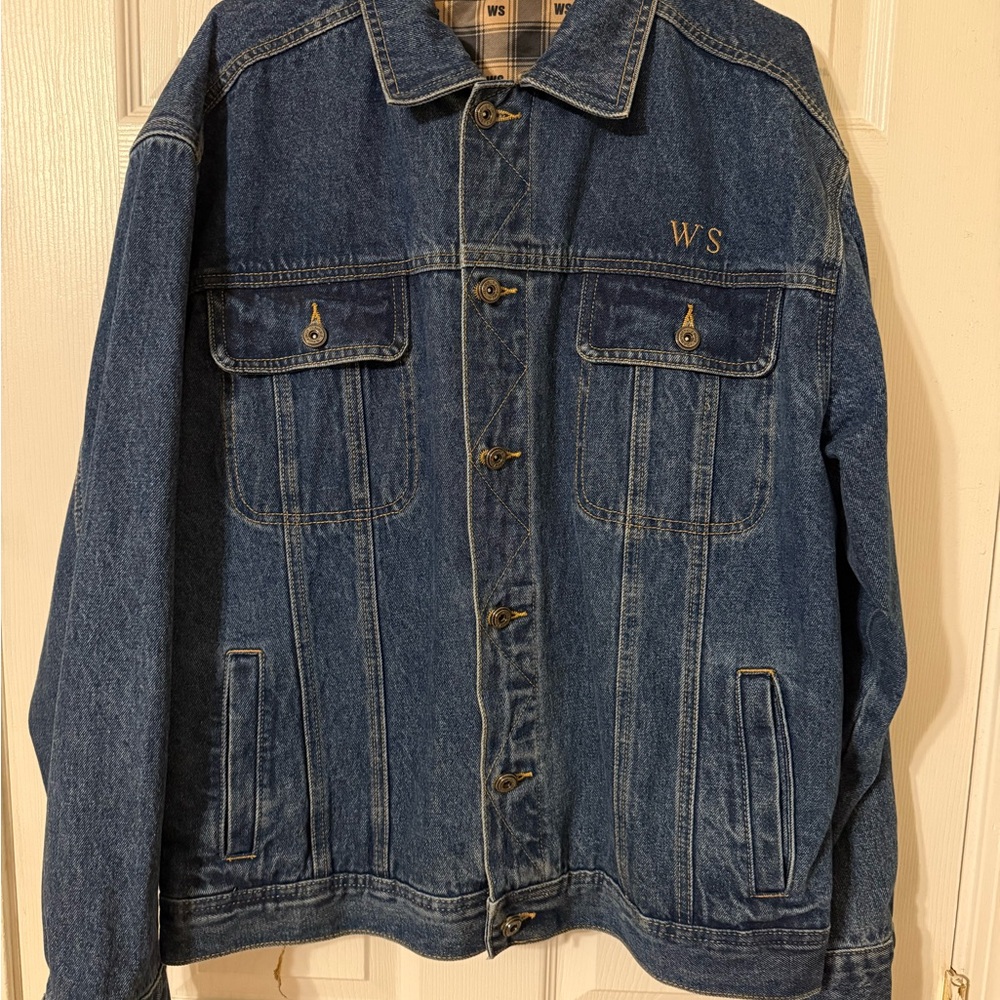 Danbury Mint Men’s Blue Denim Jean Jacket XL